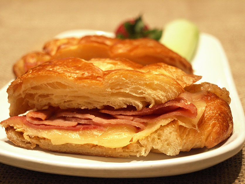 Ham & Swiss Croissant